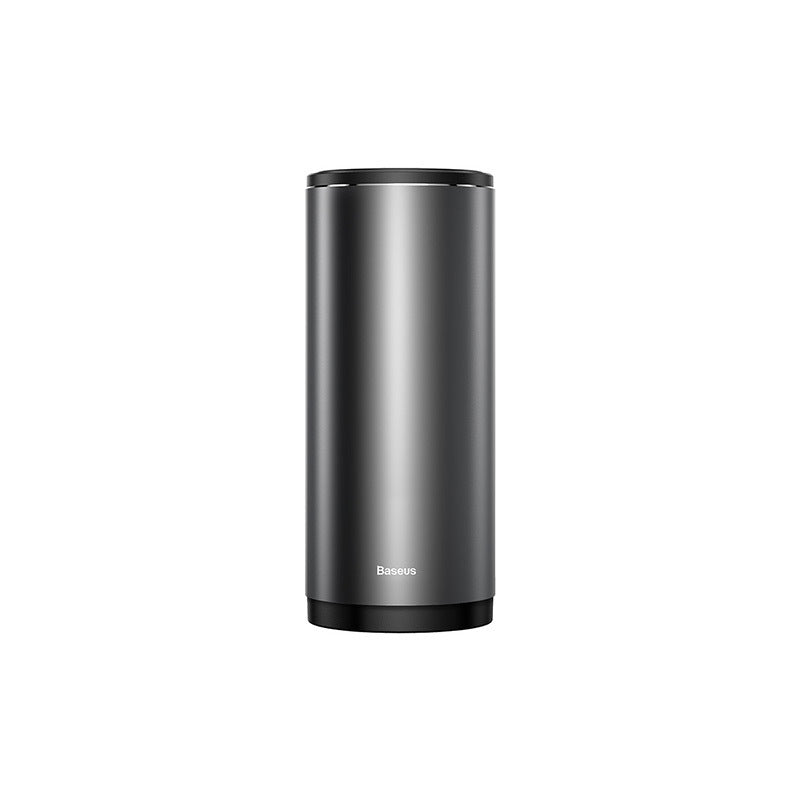 Alloy Car Trash Bin with Odor-Seal Lid