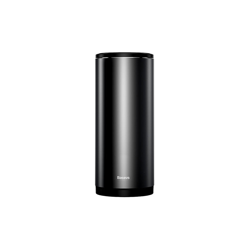 Alloy Car Trash Bin with Odor-Seal Lid