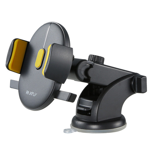 Telescopic Car Phone Holder, 360 Degree Dashboard Mount