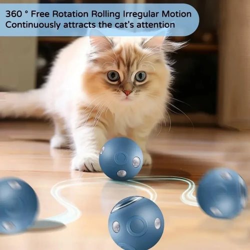 Automatic Rolling Interactive Cat Ball