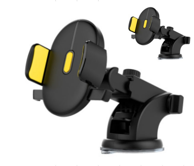 Telescopic Car Phone Holder, 360 Degree Dashboard Mount