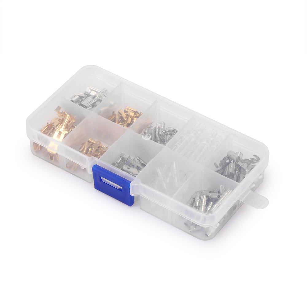 150-Piece Car Wire Connector Kit, 6.3mm and 2.8mm