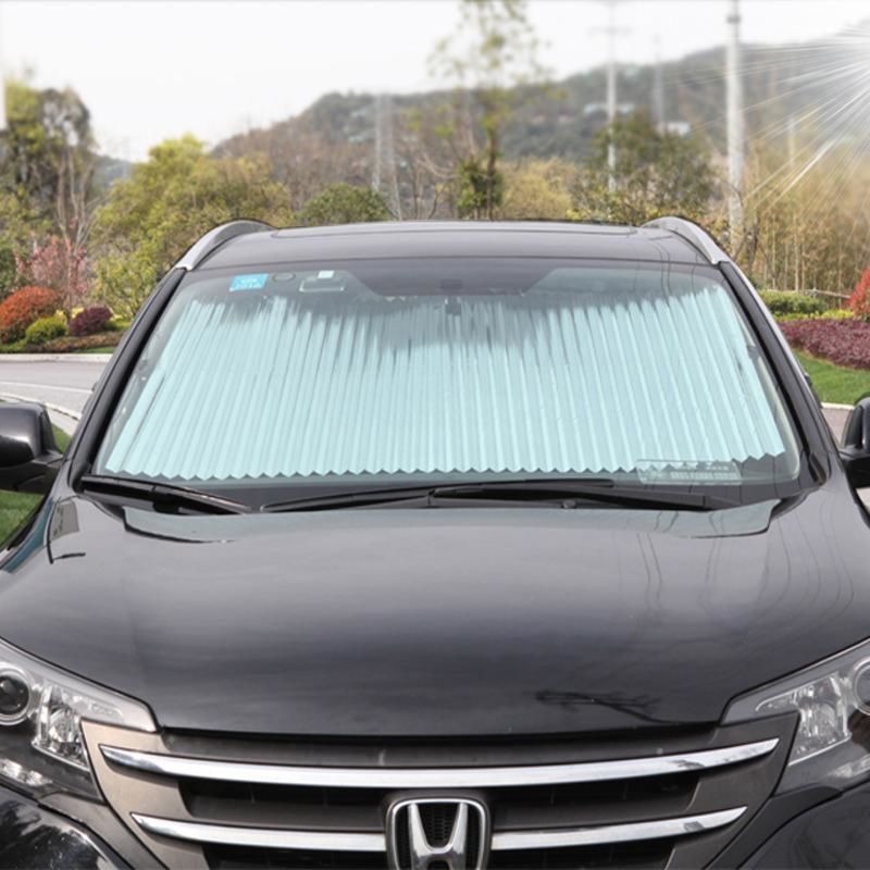 Retractable Windshield Sun Cover with UV Protection