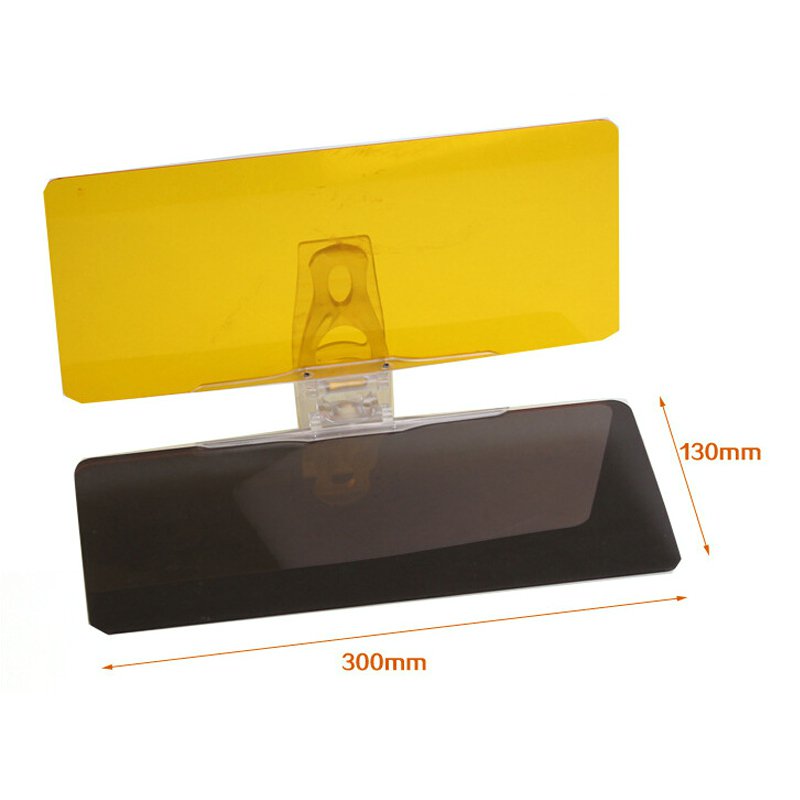 See-Through Anti-Glare Sun Visor