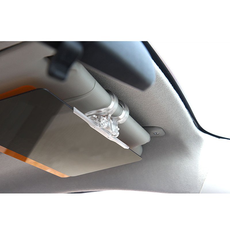 See-Through Anti-Glare Sun Visor