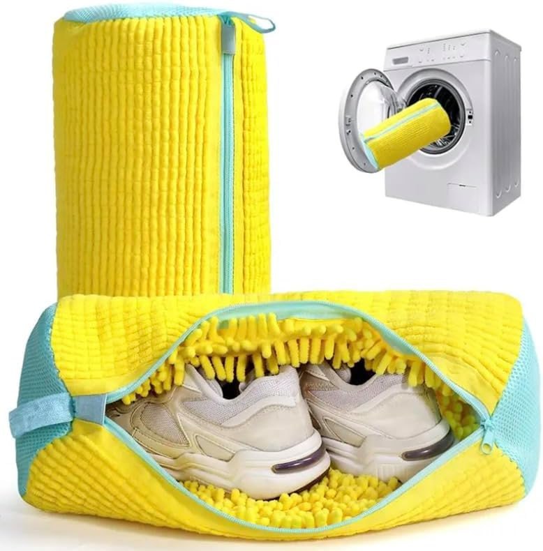 Shoe Wash Bag for Washing Machine, 360 Degree Cleaning